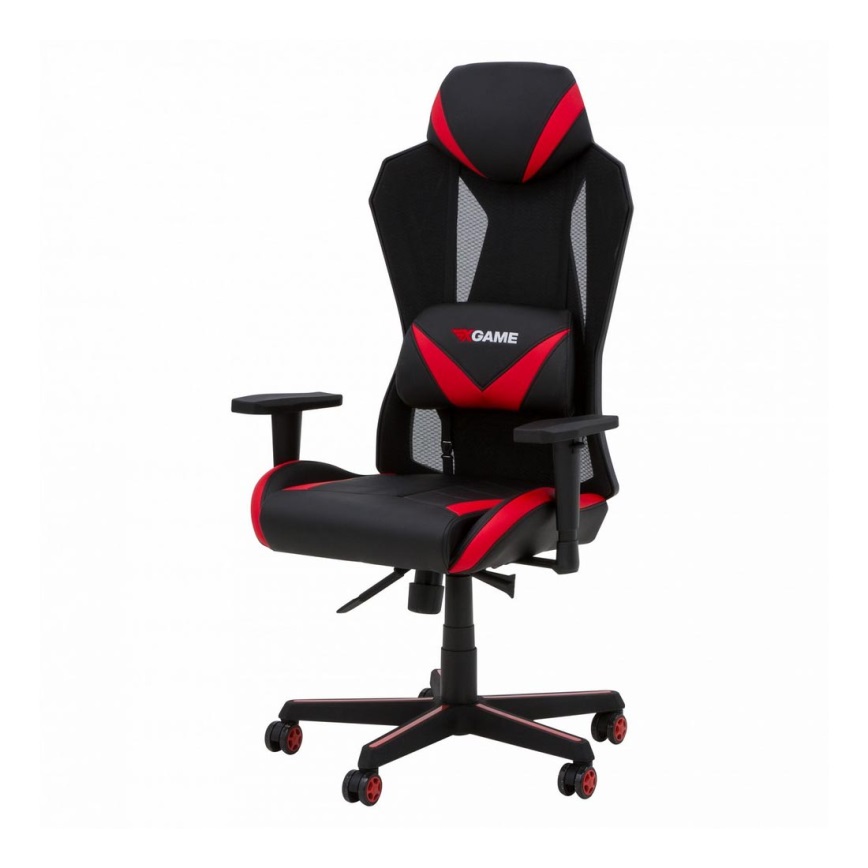 Gaming stoel zwart/rood