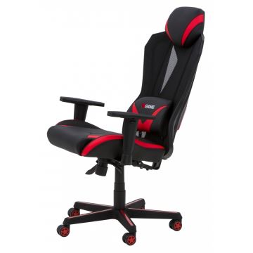 Gaming stoel zwart/rood