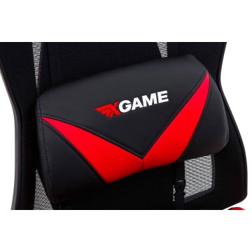 Gaming stoel zwart/rood