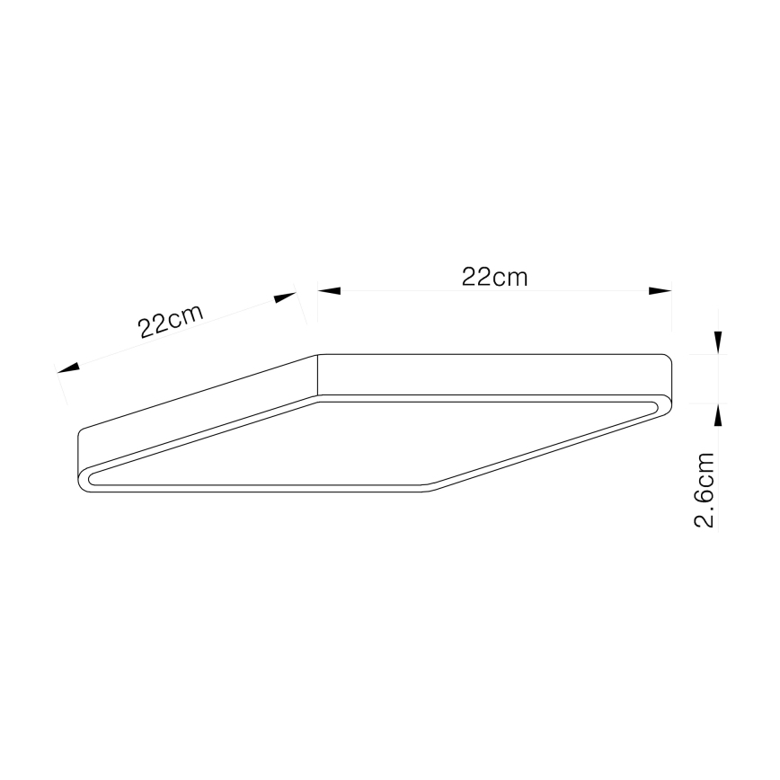 Globo - LED Plafondlamp LED/28W/230V