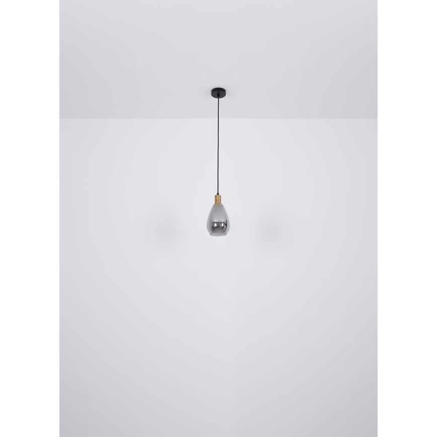 Globo - Hanglamp aan een koord 1xE27/40W/230V messing