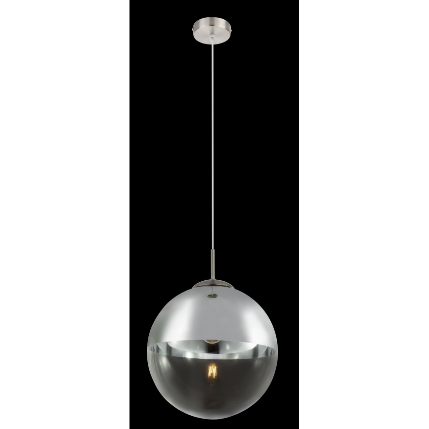 Globo - Hanglamp aan een koord 1xE27/40W/230V diameter 30 cm