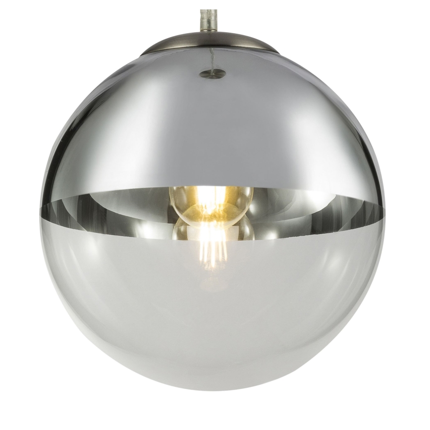 Globo - Hanglamp aan een koord 1xE27/40W/230V diameter 30 cm