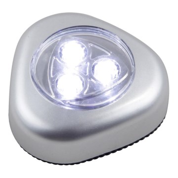 GLOBO 31909 - Lampe d'orientation LED FLASHLIGHT 4xLED/0,21W/3xMicro (AAA)1,5V