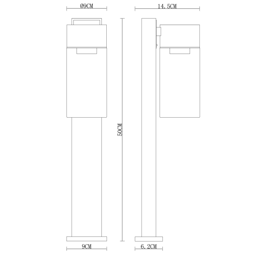 Globo - Buitenlamp 1xE27/40W/230V 50 cm IP44