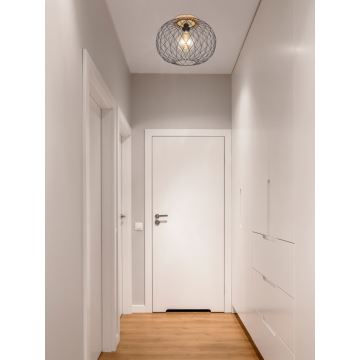 Globo - Aan plafond gevestigde hanglamp 1xE27/60W/230V