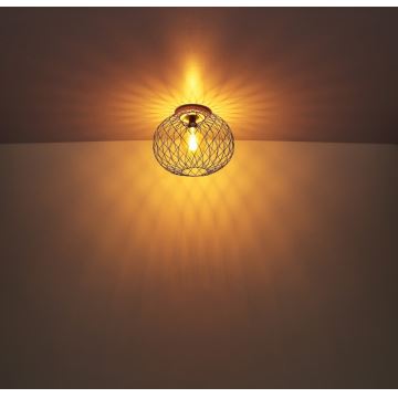 Globo - Aan plafond gevestigde hanglamp 1xE27/60W/230V