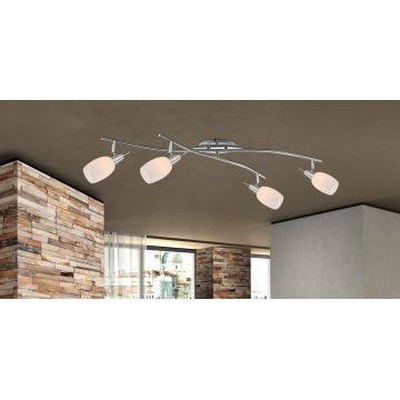 GLOBO 54983-4 - Plafondverlichting GILLIAN  4xE14/40W