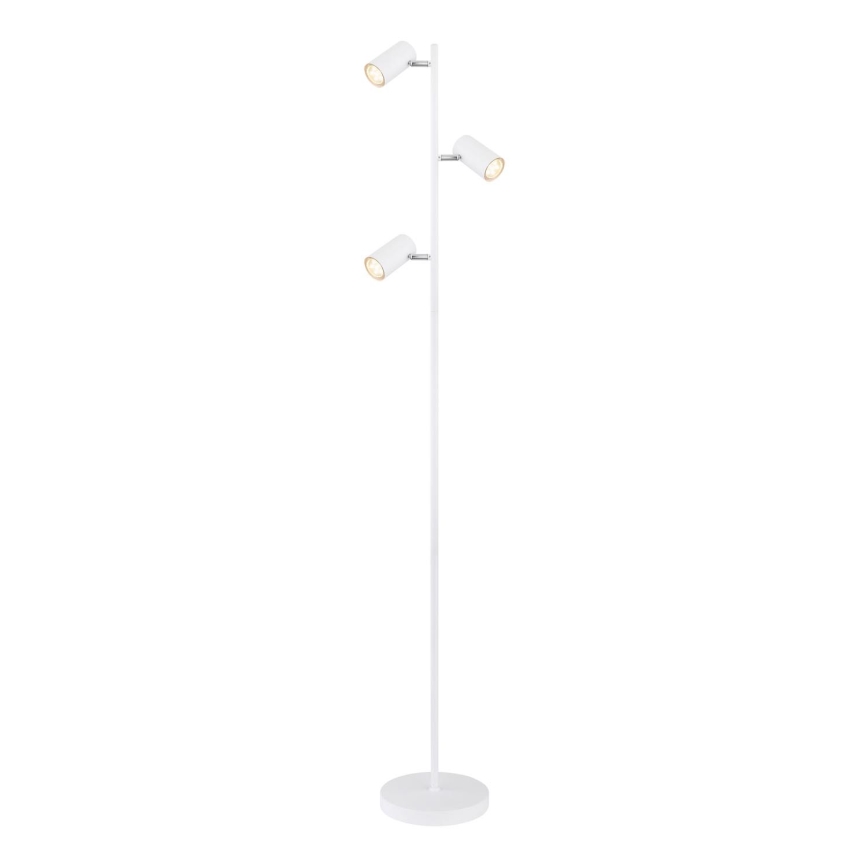 Globo - Lampadaire 3xGU10/5W/230V blanc