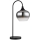 Globo - Lampe de table 1xE27/40W/230V noir