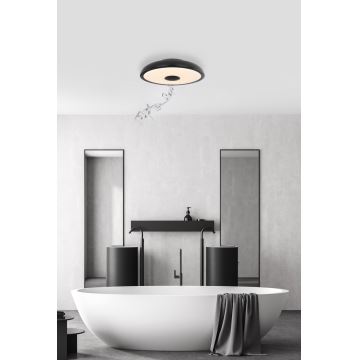 Globo - Luminaire à intensité variable RGBW salle de bain avec haut-parleur LED/18W/230V 3000-6500K IP44 + télécommande