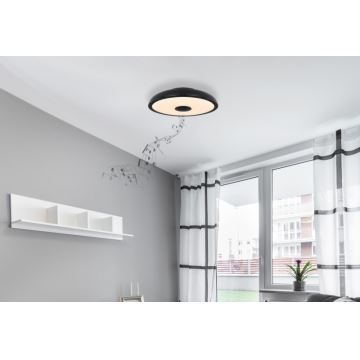 Globo - Luminaire à intensité variable RGBW salle de bain avec haut-parleur LED/18W/230V 3000-6500K IP44 + télécommande