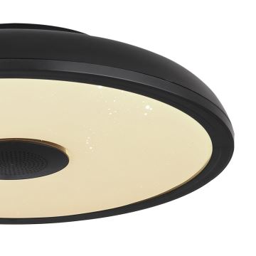 Globo - Luminaire à intensité variable RGBW salle de bain avec haut-parleur LED/18W/230V 3000-6500K IP44 + télécommande