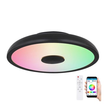 Globo - Luminaire salle de bain LED RGB avec haut-parleur RAFFY LED/18W/230V IP44 + Télécommande