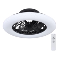 Globo - Plafonnier LED à intensité variable avec ventilateur LED/30W/230V 3000-6500K + Télécommande