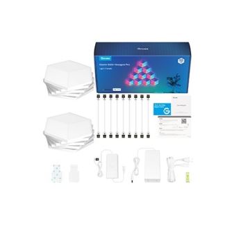 Govee - LOT 10x éclairage connecté Glide Hexa Pro LED RGBIC Wi-Fi