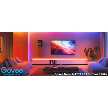 Govee - Neon MATTER LED hoekrails 5m RGBIC Wi-Fi