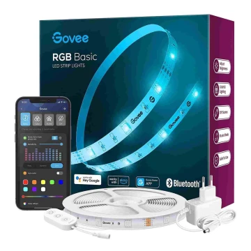 Govee - Ruban Wi-Fi RGB Smart LED 5m