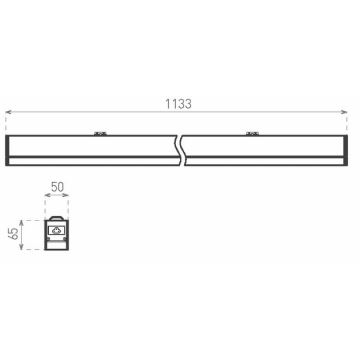 Greenlux GXPR068 - Lampe fluorescente PROFI LINEAR II LED/36W/230V 4000K