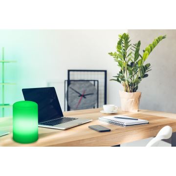 Grundig - Lampe de table LED RVB à intensité variable LED/3xAAA + télécommande