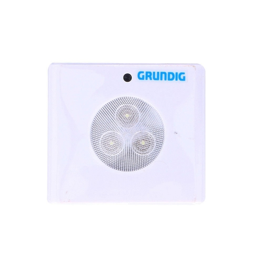 Grundig - LED Oriëntatielamp met sensor 3xLED/3xAAA