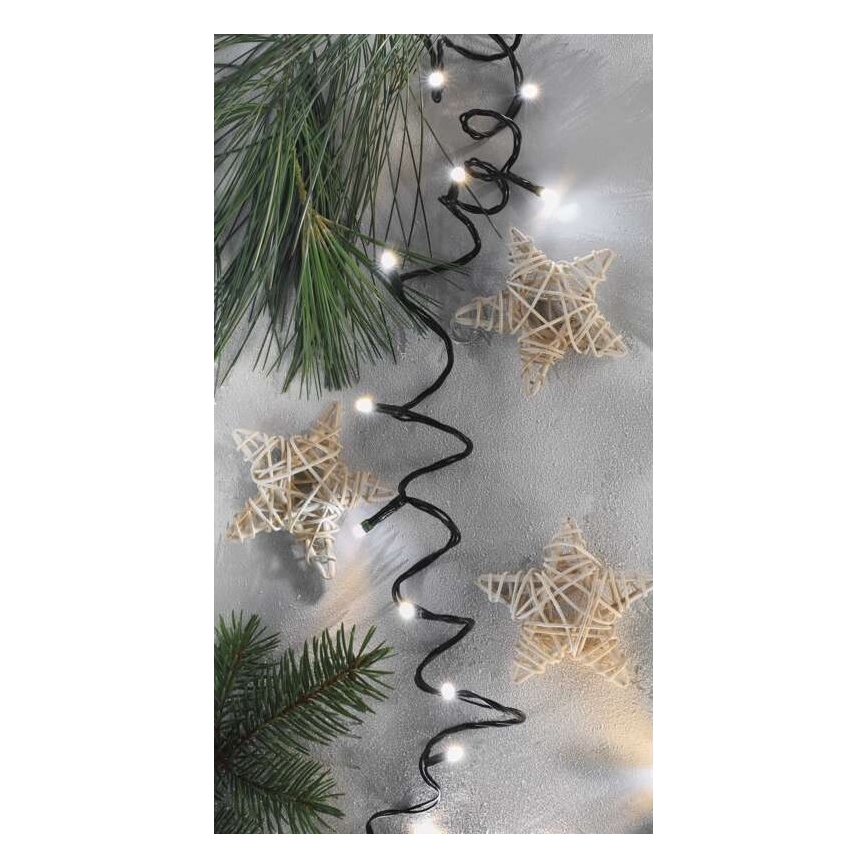 Guirlande de noël 180xLED/23m IP44 blanc chaud/froid