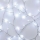 Guirlande de noël LED 100xLED/3xAA 2,7 m blanc froid