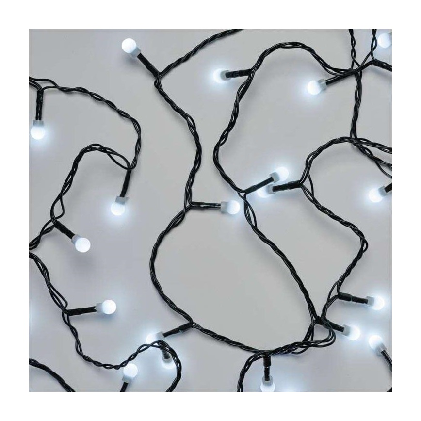 Guirlande de Noël LED extérieur 200xLED/8 modes 25m IP44 blanc froid