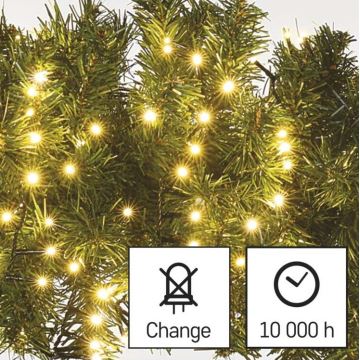 Guirlande de Noël LED extérieur 400xLED/13m IP44 blanc chaud