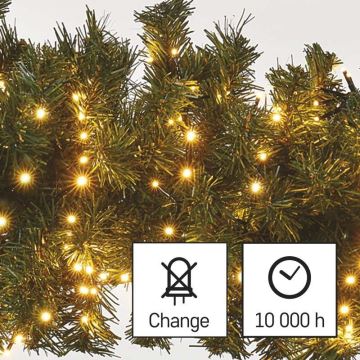 Guirlande de Noël LED extérieur 400xLED/13m IP44 vintage