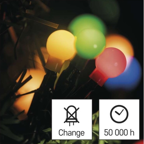 Guirlande lumineuse LED 100m 600LED, guirlande lumineuse de Noël IP44  étanche avec télécommande et minuterie, 8