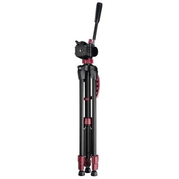 Hama - Camerastatief 153 cm zwart/rood