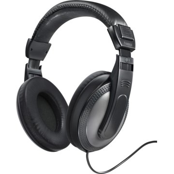 Hama - Casque filaire noir/argent