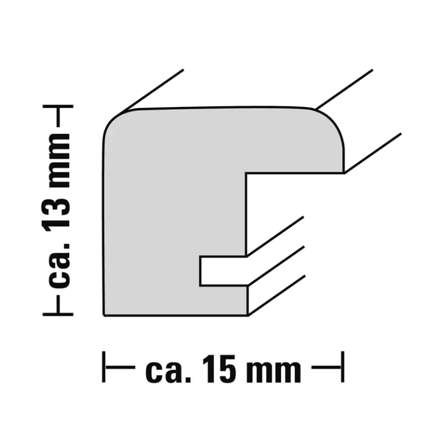 Hama - Fotolijst 12,5x17 cm wit