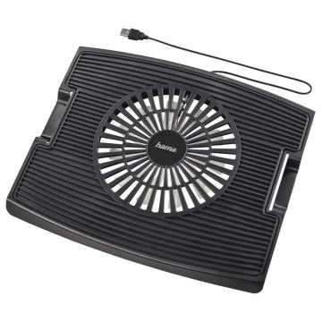 Hama - Koelpad voor laptop 1x fan USB zwart