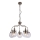 Hanglamp aan een ketting BALLET 5xE27/40W/230V mat chroom