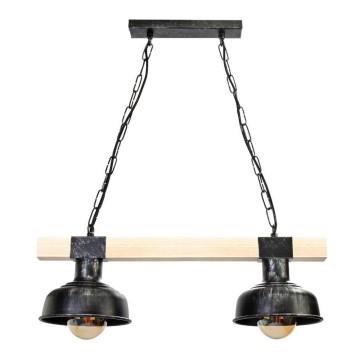 Hanglamp aan een ketting FARO 2xE27/60W/230V