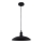 Hanglamp aan een koord 1xE27/60W/230V diameter 29 cm zwart