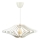 Hanglamp aan een koord 1xE27/60W/230V wit diameter 59 cm