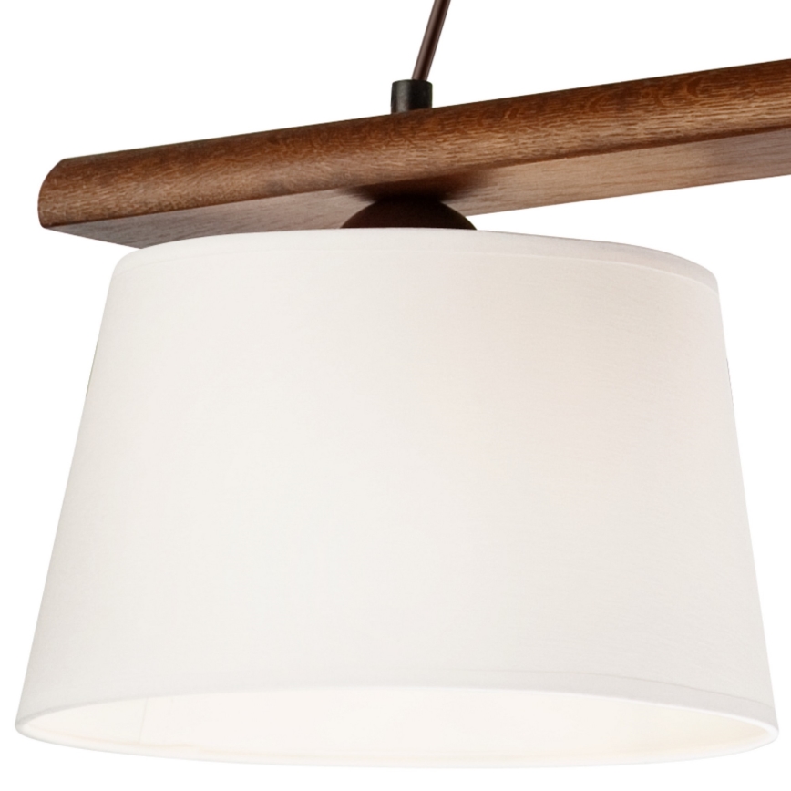 Hanglamp aan een koord AIDA 3xE27/60W/230V - FSC gecertificeerd