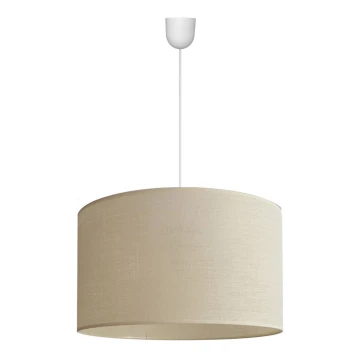 Hanglamp aan een koord ALBA 1xE27/60W/230V d. 45 cm beige