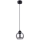 Hanglamp aan een koord ALINO 1xE27/60W/230V zwart