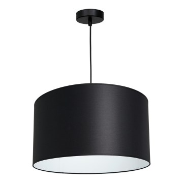 Hanglamp aan een koord ARDEN 1xE27/60W/230V diameter 40 cm zwart/wit