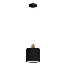 Hanglamp aan een koord BIZO 1xE27/60W/230V zwart/goud