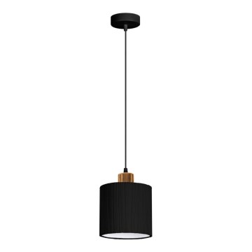 Hanglamp aan een koord BIZO 1xE27/60W/230V zwart/koper