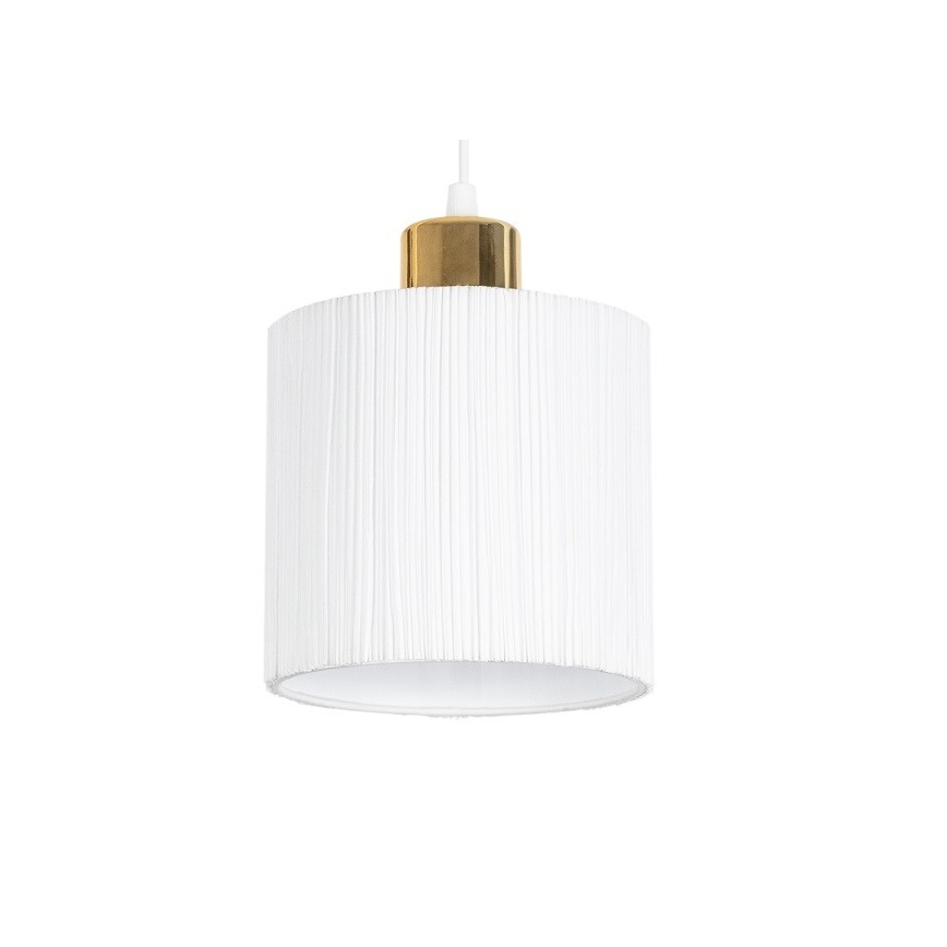 Hanglamp aan een koord BIZO 3xE27/60W/230V wit/goud