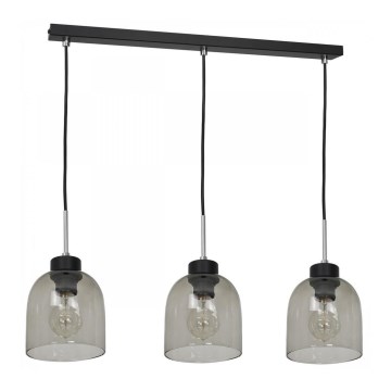 Hanglamp aan een koord BOGOTA 3xE27/60W/230V