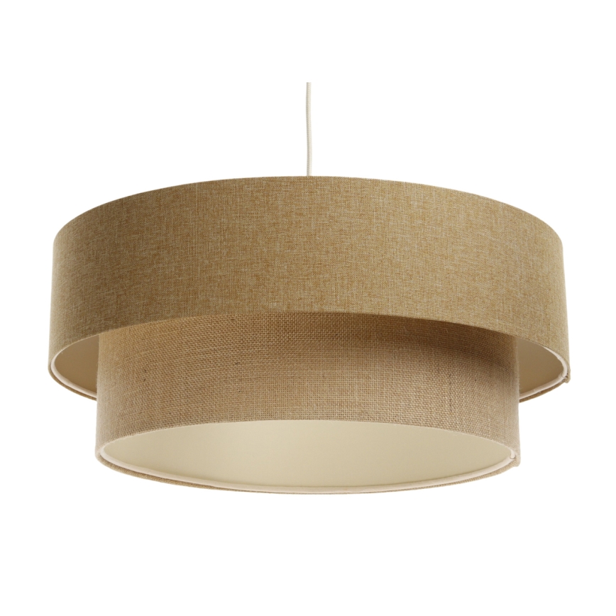 Hanglamp aan een koord BOHO TRINITI 1xE27/60W/230V bruin/beige