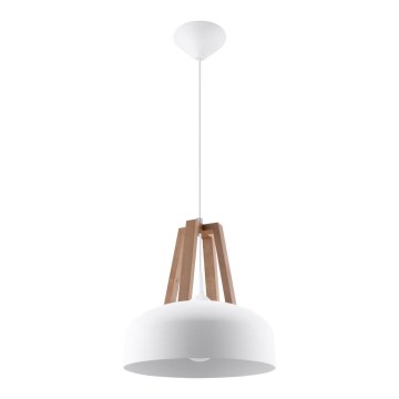 Hanglamp aan een koord CASCO 1xE27/60W/230V Berk