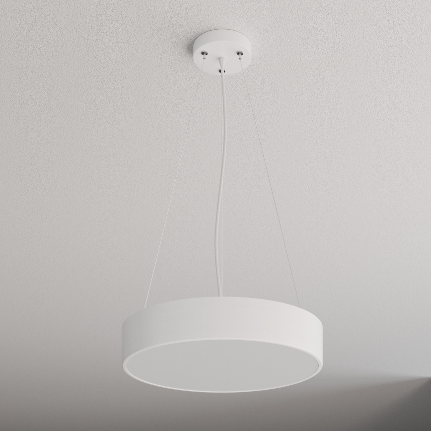 Hanglamp aan een koord CLEO 3xE27/24W/230V diameter 40 cm wit IP54